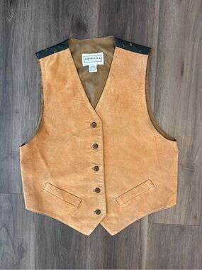 Arizona Jean Company Camel Suede Vest